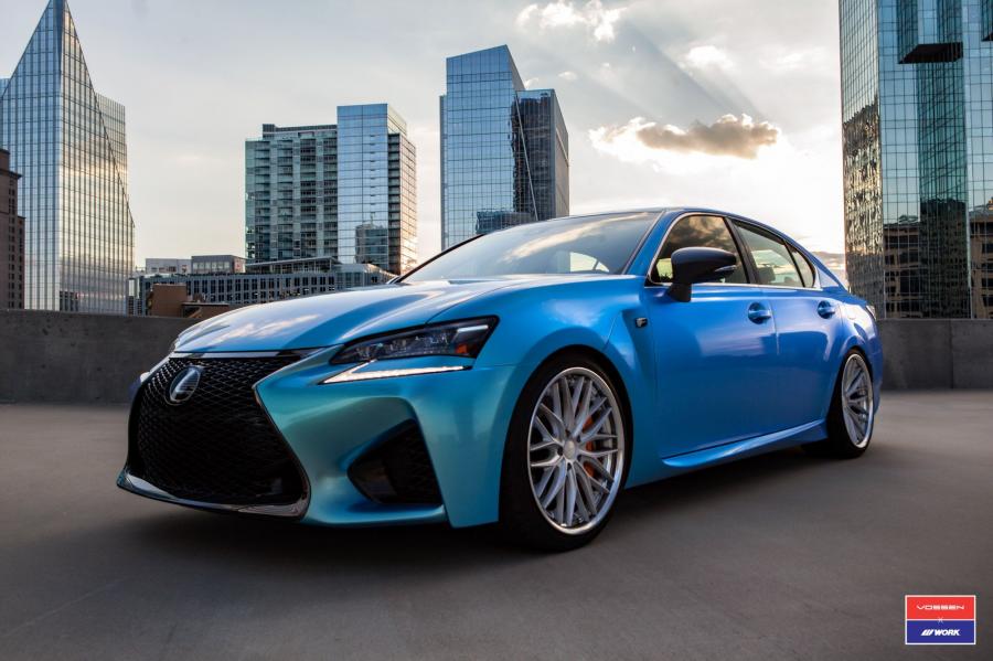 Lexus GS F on Vossen Wheels (VWS-2) '2016
